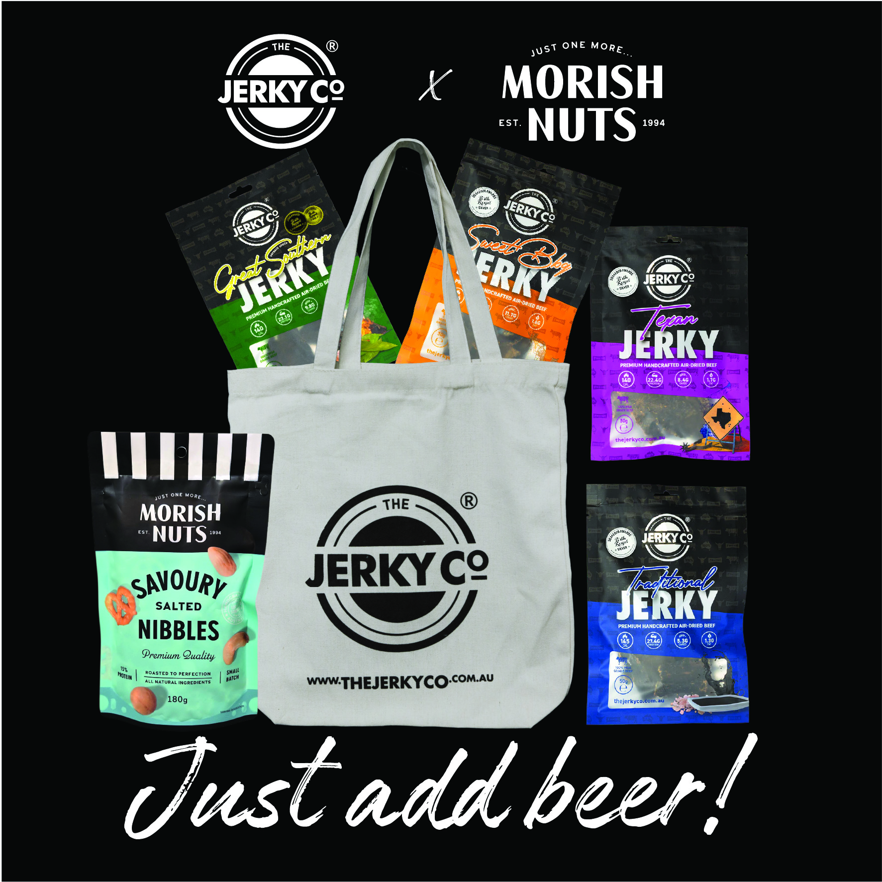 Morish x Jerky Co Tote